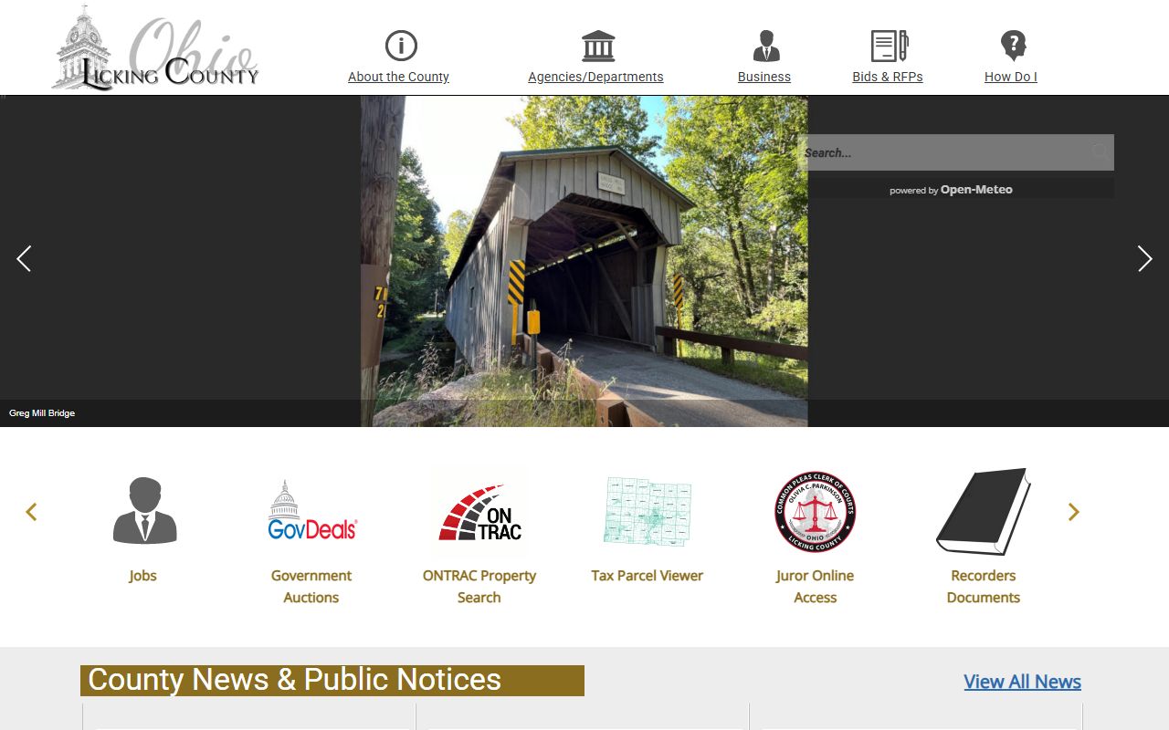 Newark Death Index - Licking County Government website