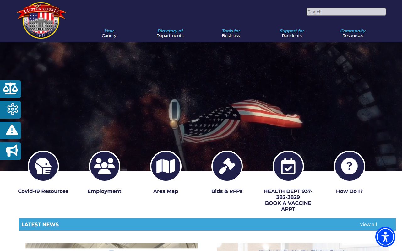 Clinton County Death Index - County Government Website
