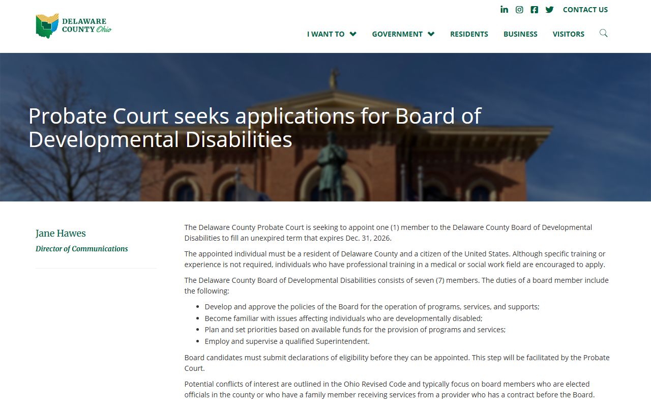 Delaware County Death Index - Probate Court Website