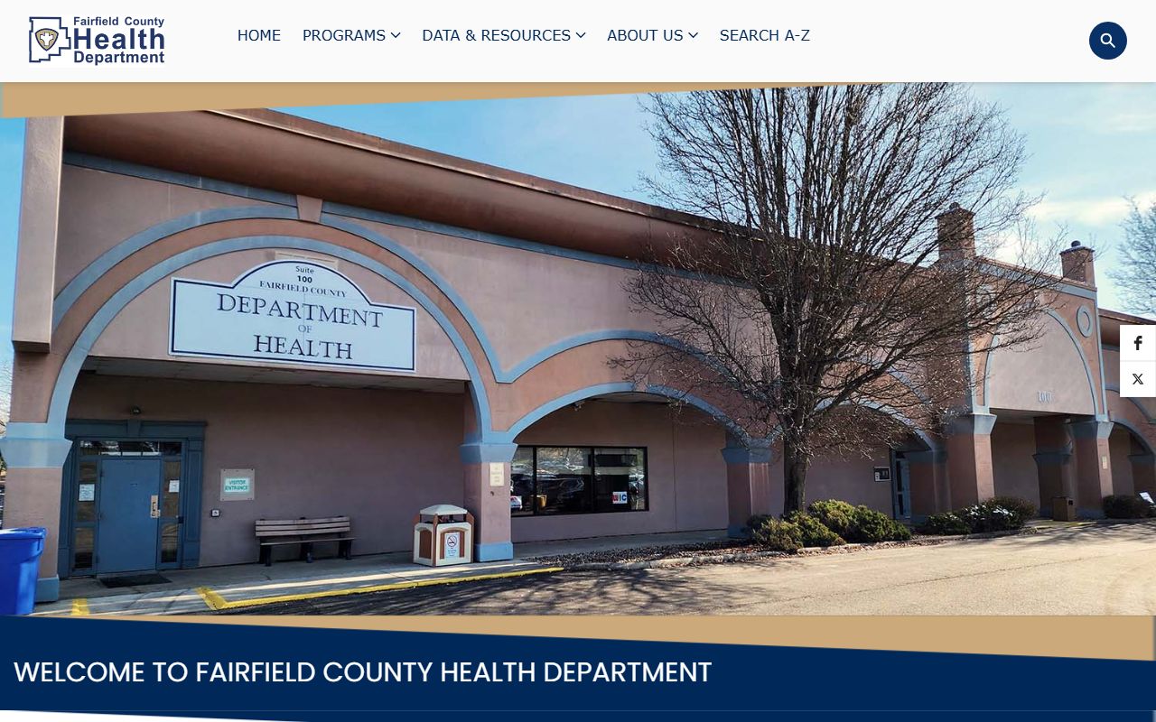 Fairfield County Death Index - Health Department vital records page