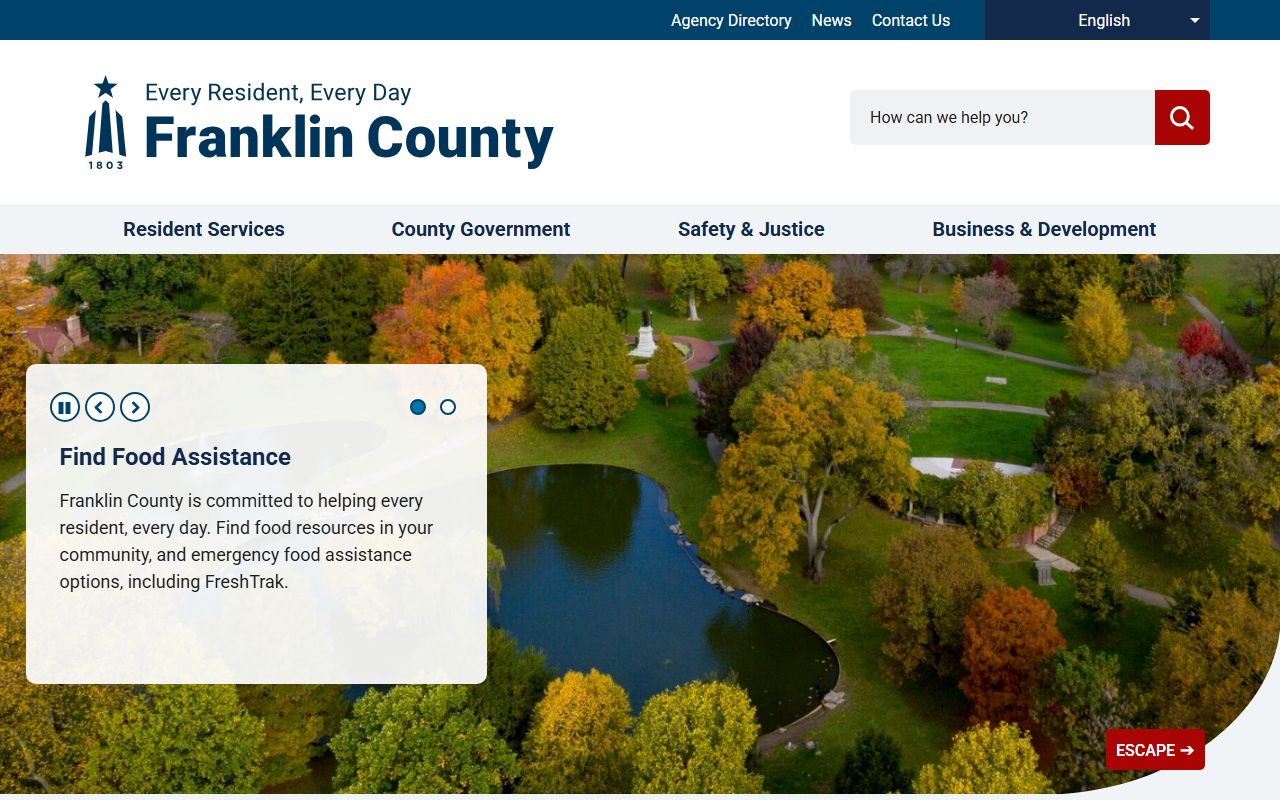 Franklin County Death Index - Official county government website