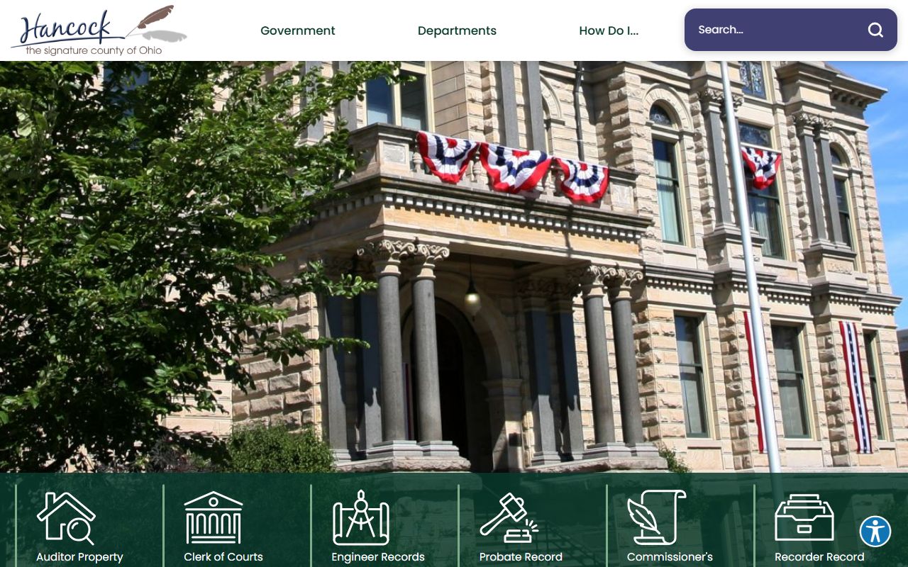 Hancock County Death Index - County government official website