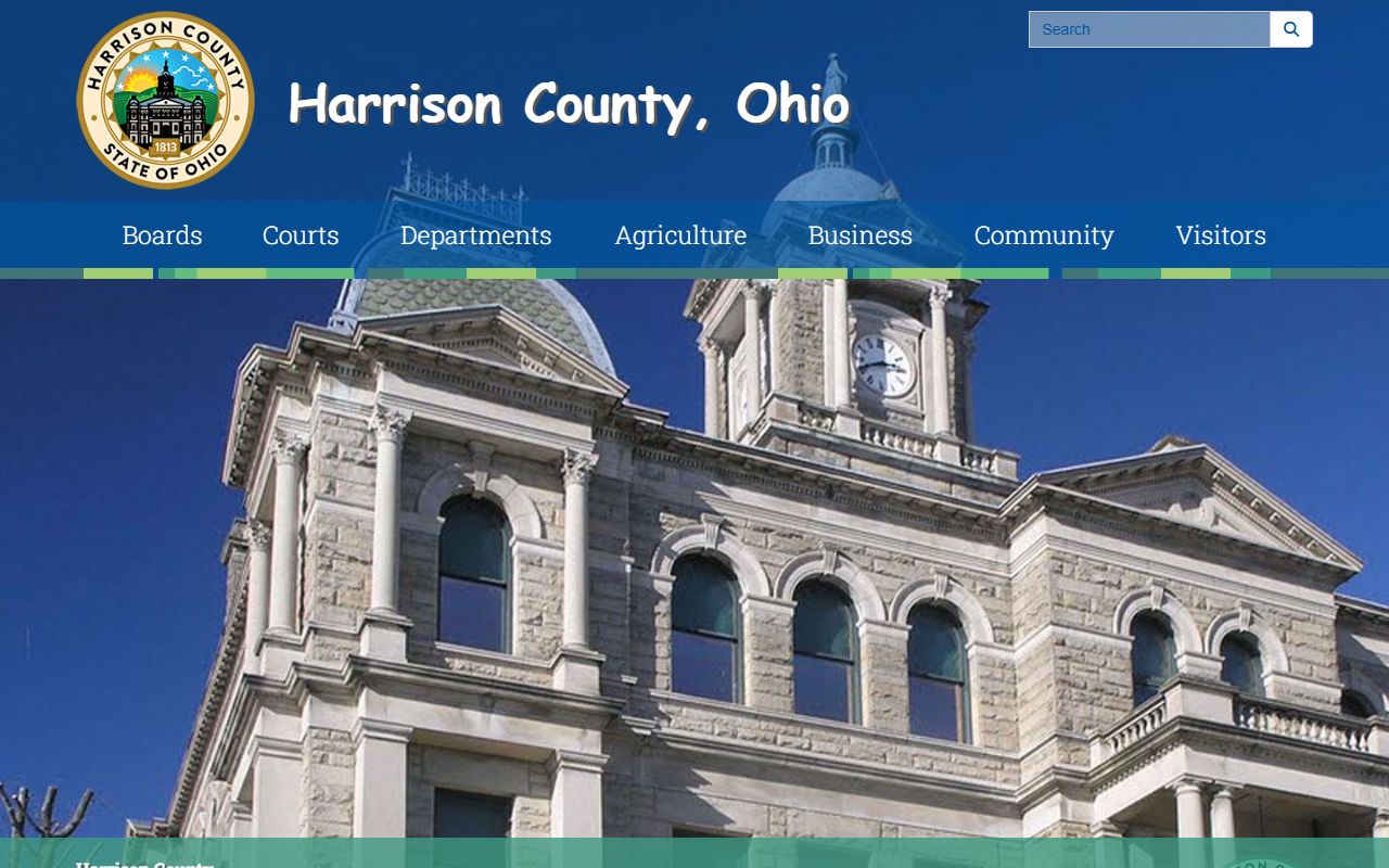 Harrison County Death Index - County government website