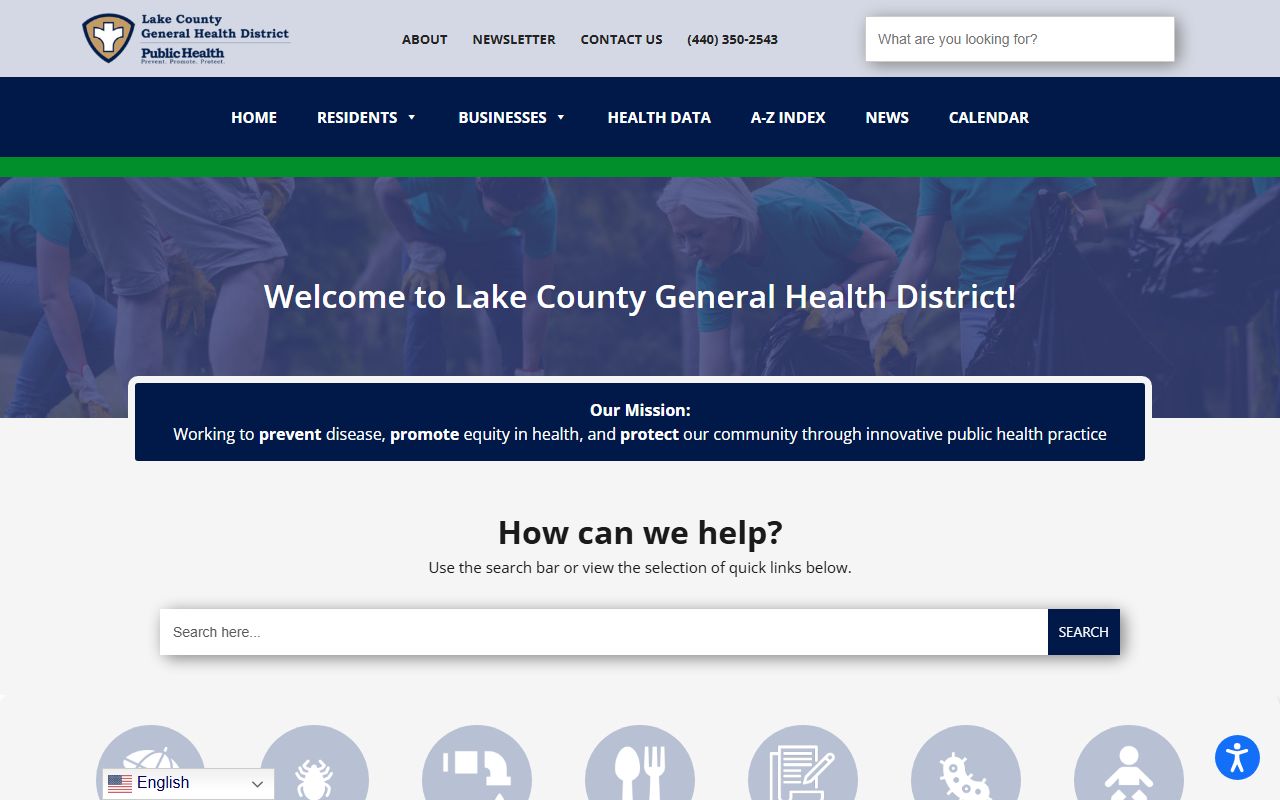Lake County Death Index - General Health District Records Page