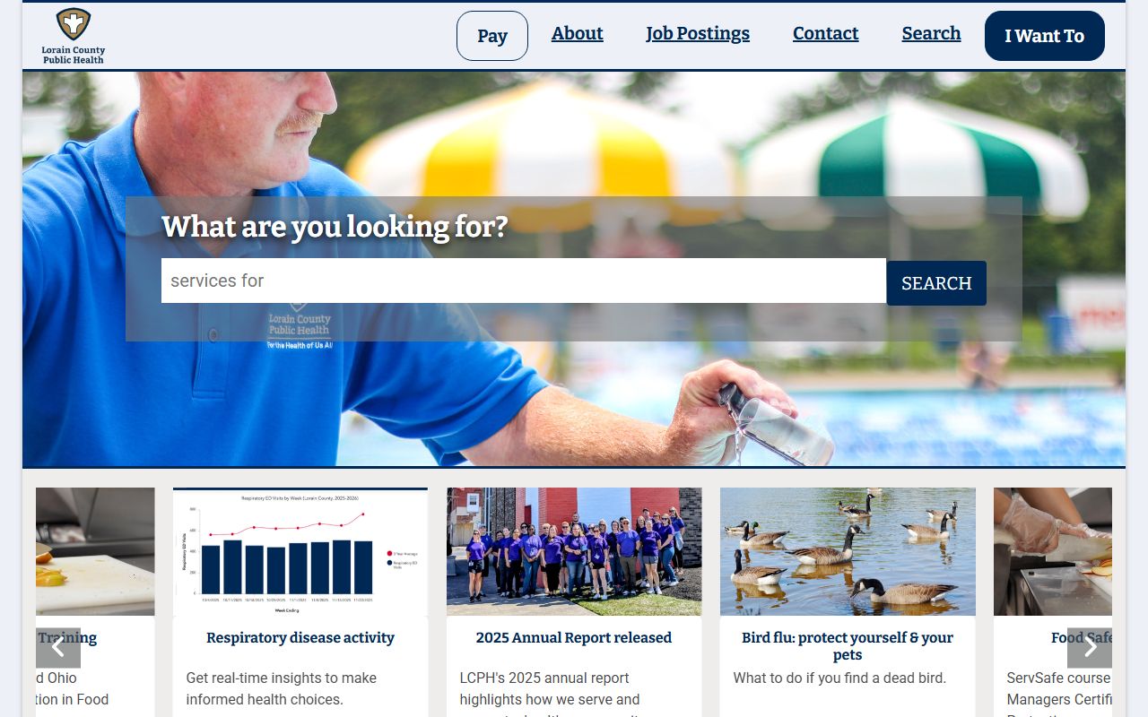 Lorain County Death Index - Public Health Death Certificates Page