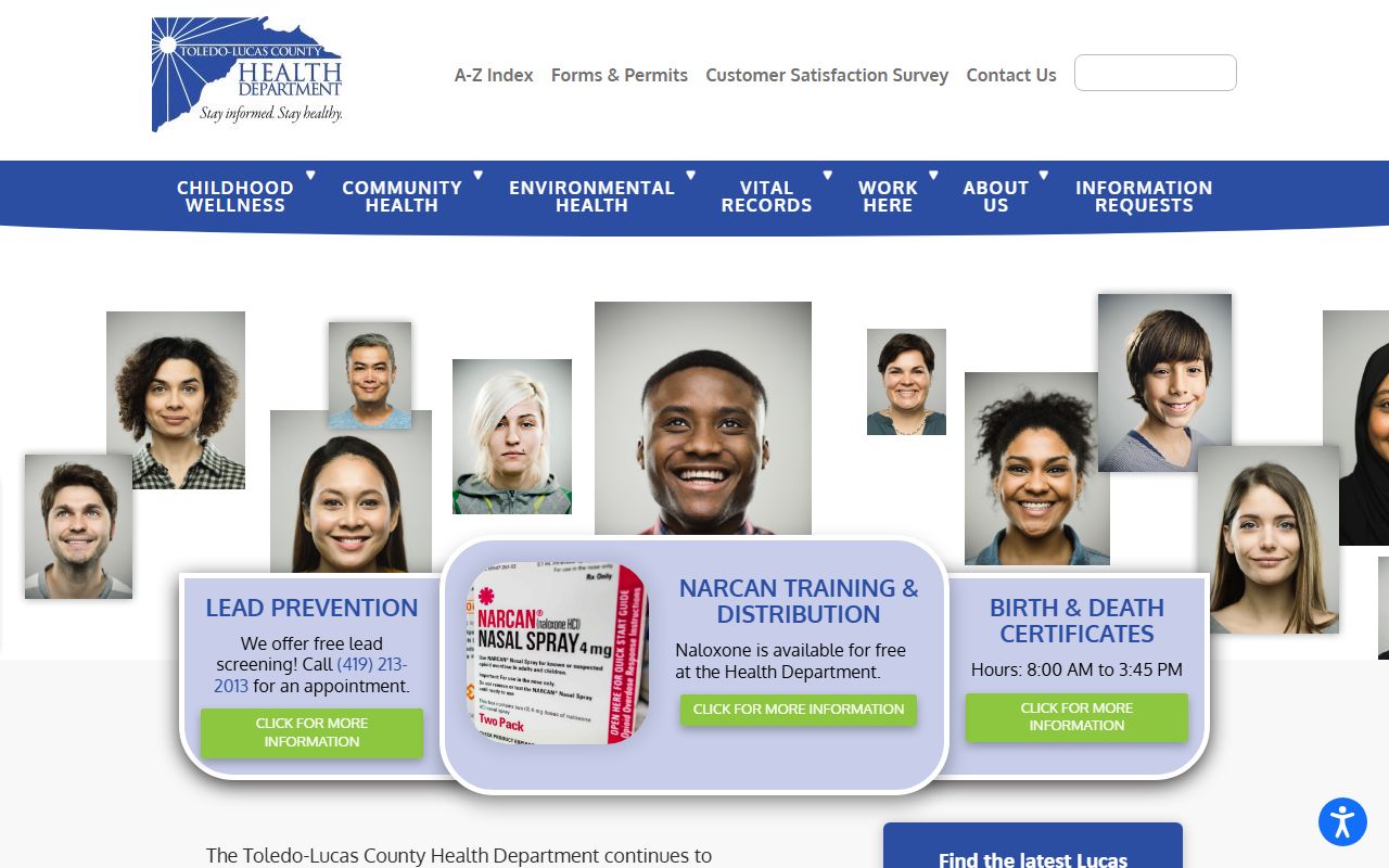 Lucas County Death Index - Toledo-Lucas County Health Department