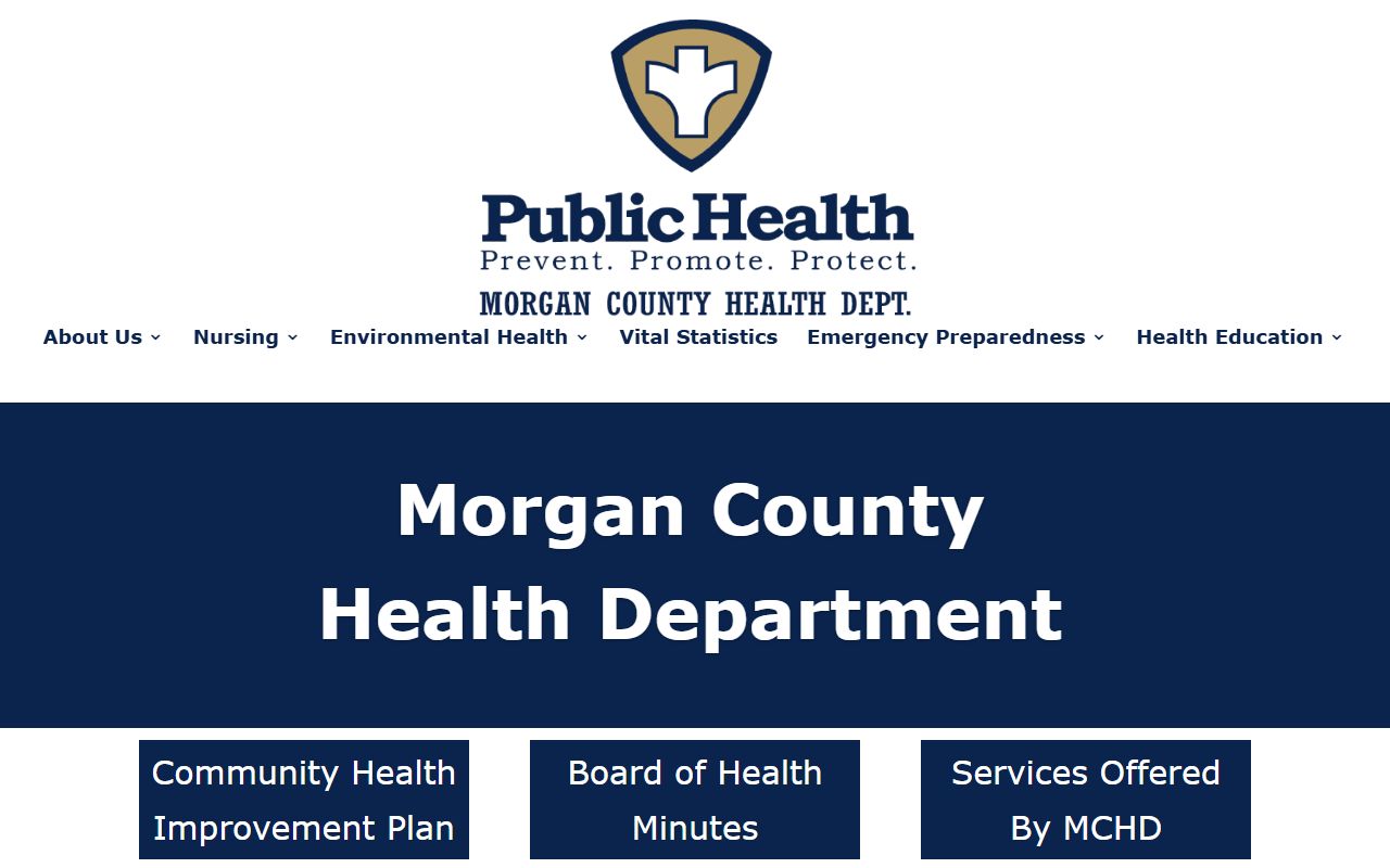 Morgan County Death Index - Public Health Vital Statistics