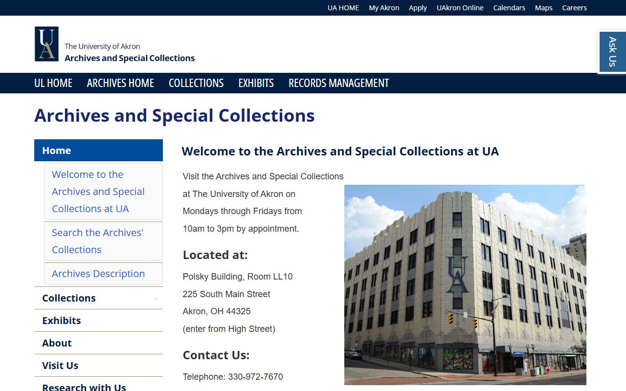 Stark County Death Index - University of Akron Archival Services