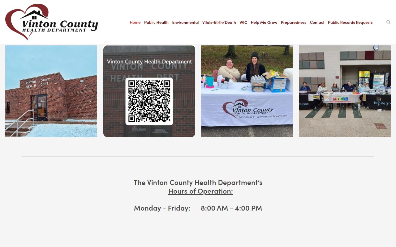 Vinton County Death Index - Health Department Vital Records