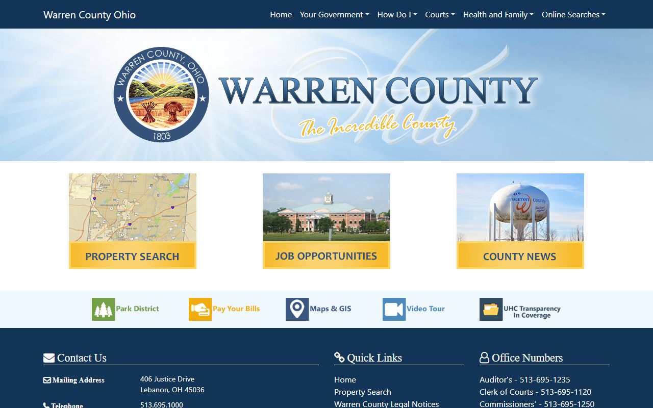 Warren County Death Index - Government Official Website
