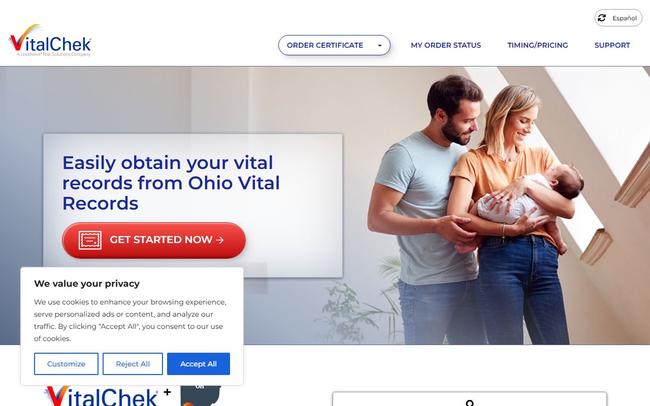 Ohio Death Index - VitalChek Authorized Online Ordering